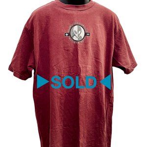 VERY RARE 90s VINTAGE ALIEN WORKSHOP "SOVEREIGNTY" SKATEBOARDING GRAPHIC TEE XL